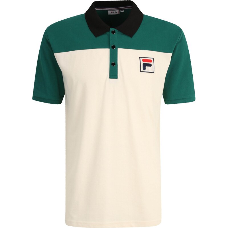 FILA Tričko LIANSHAN zelená / biela 54340862