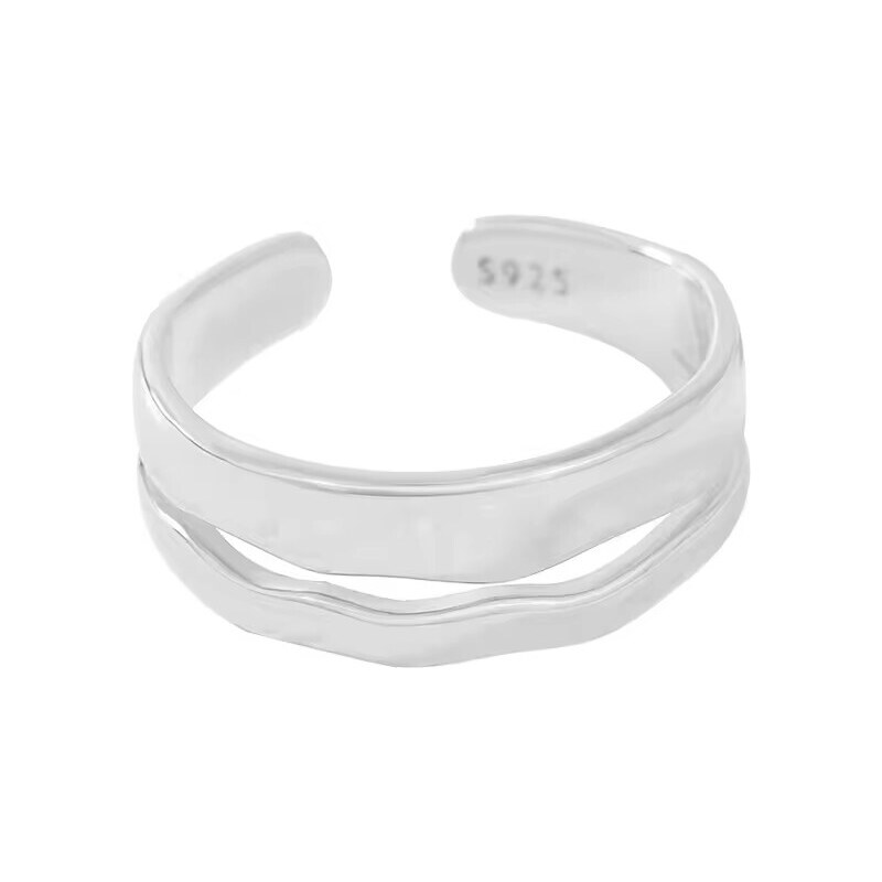 MAJYA Strieborný nastaviteľný prsteň ILARY 10963 64581995