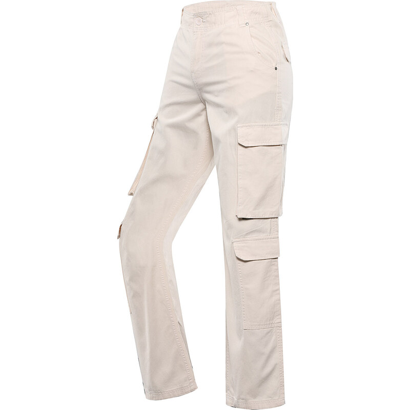 Womens wide pocket pants nax NAX SERDA pastel parchment 52583126