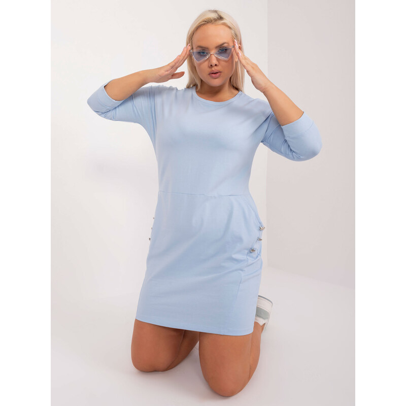 RELEVANCE Dress-RV-SK-9390.32-Light Blue 64665087