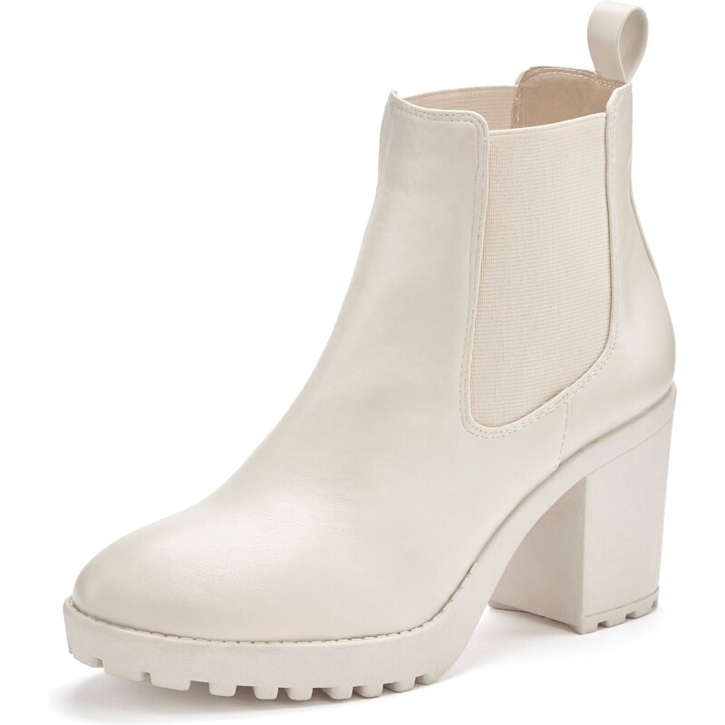 LASCANA Chelsea čižmy béžová 58138352