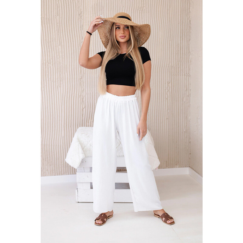 Fashionweek Dámske nohavice ľahké vzdušné K41 52608956