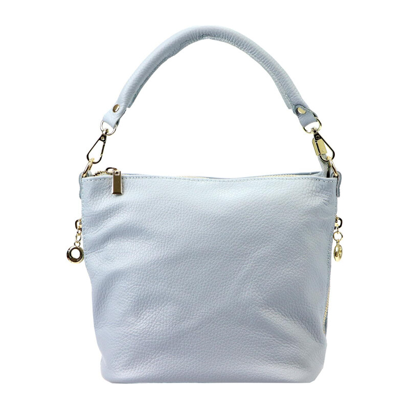 Kožená kabelka Patrizia modrá KZ45935 64343531