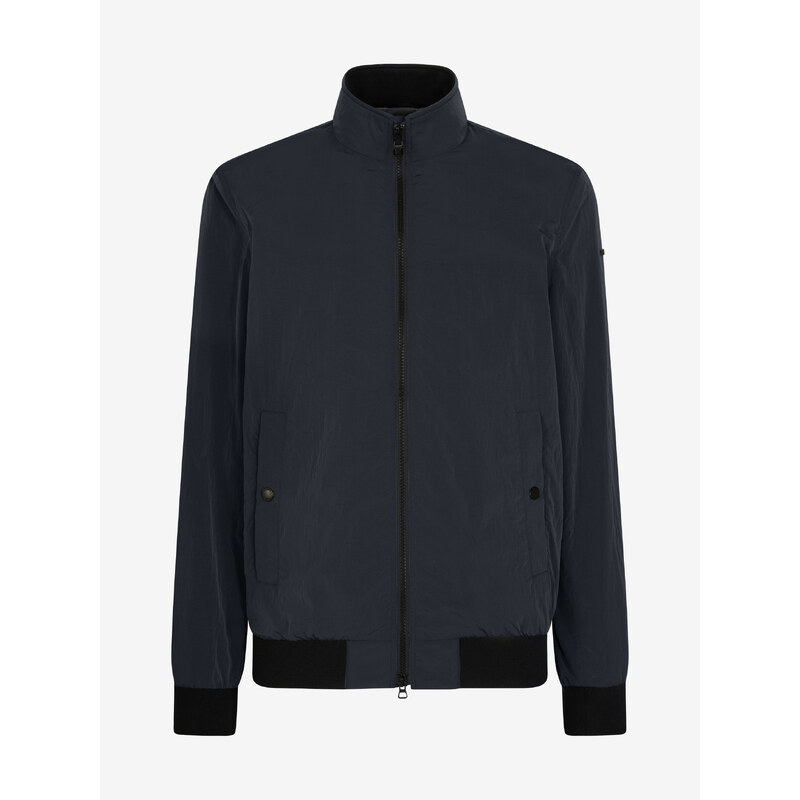 Tmavomodrá pánska bunda Geox Deiven 66486630