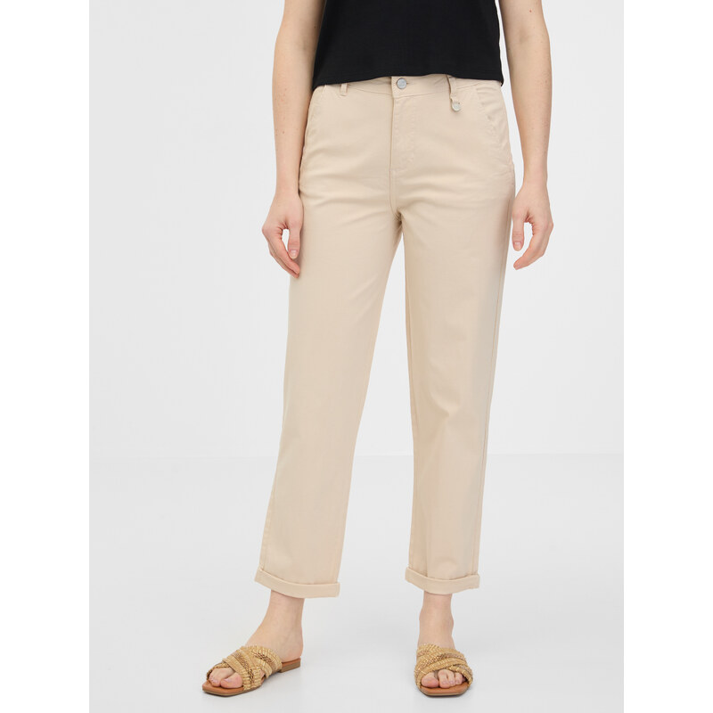Orsay Beige Womens Trousers - Ladies 52616452