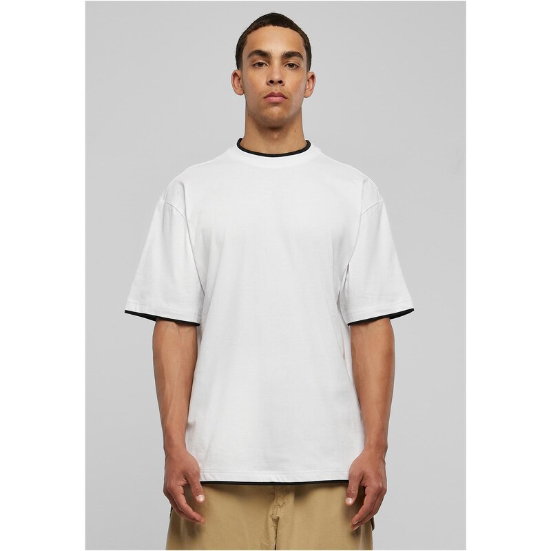 Urban Classics Contrasting high top wht/blk 64635441