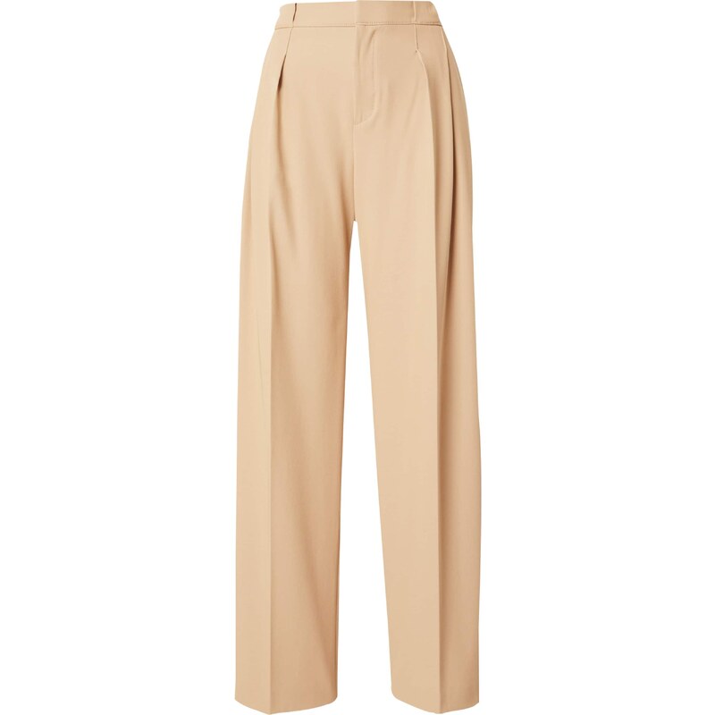 BOSS Plisované nohavice Tansura telová 54363007