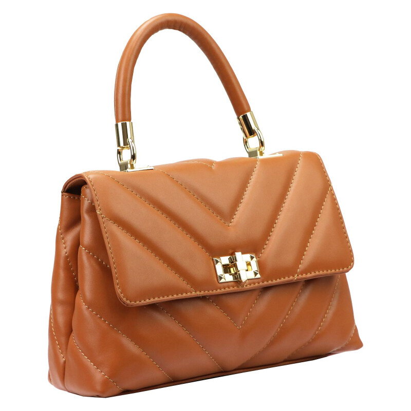 Kožená kabelka Luka hnedá KZ51061 62179501