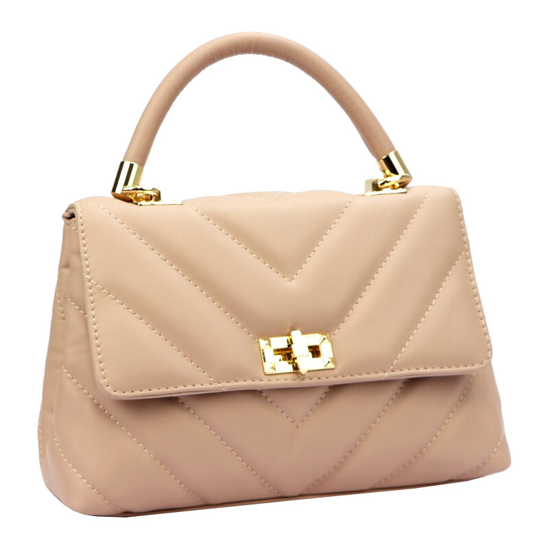 Kožená kabelka Luka ružová KZ52250 62179564