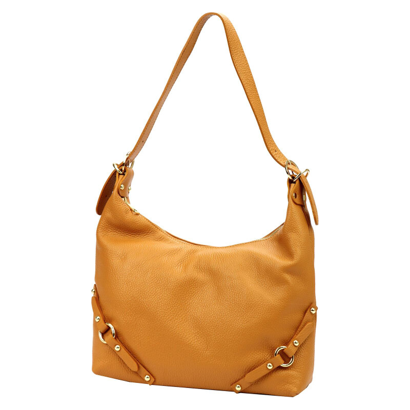 Kožená kabelka Luka hnedá KZ51876 62179608