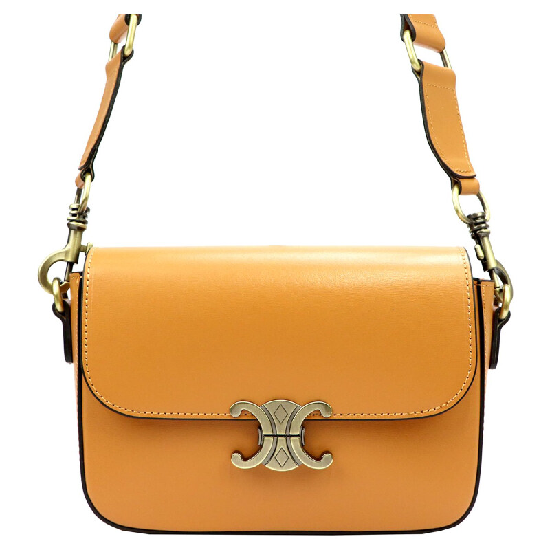 Kožená kabelka Luka hnedá KZ51639 62179628