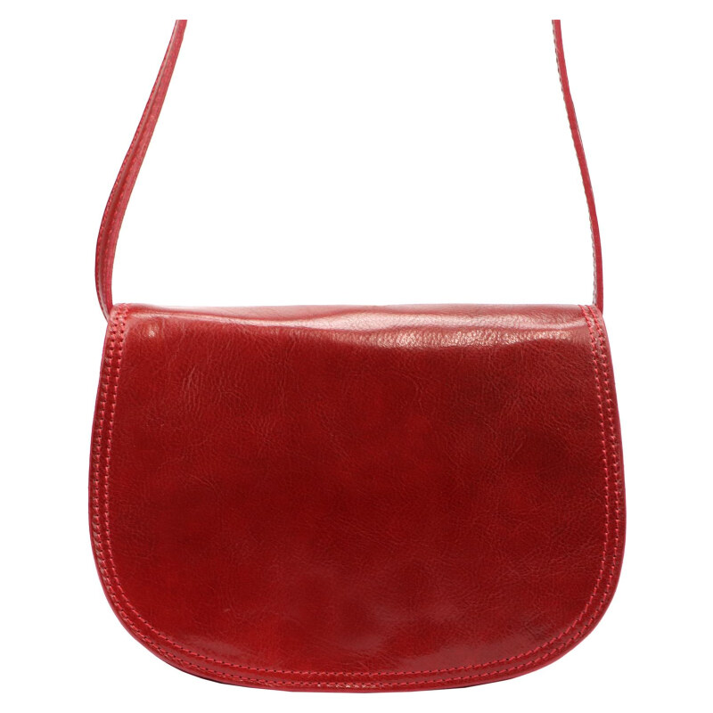 Kožená kabelka Florence červená KZ50143 62840716