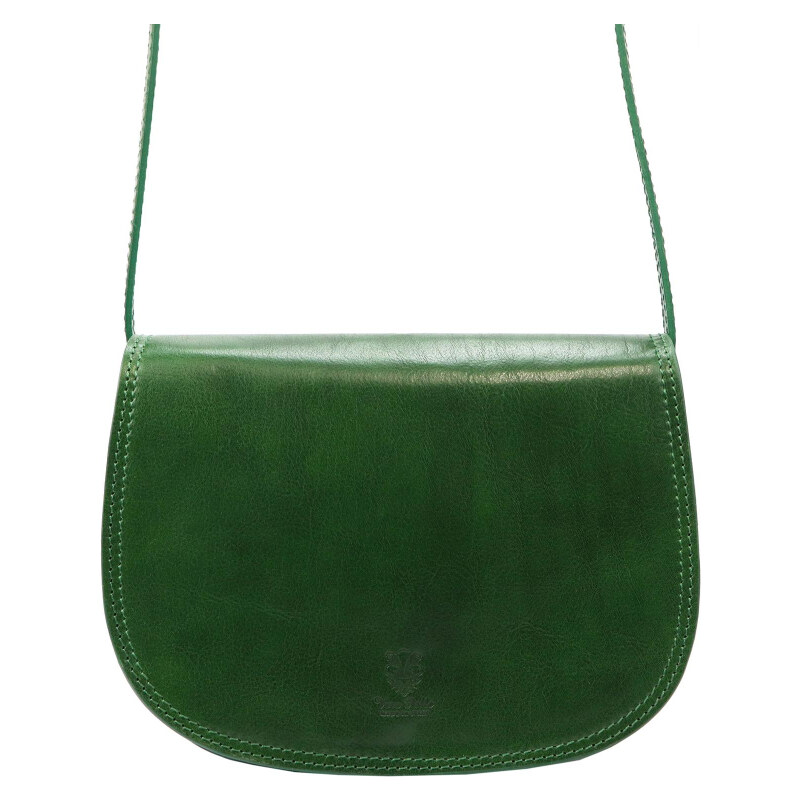 Kožená kabelka Florence zelená KZ48229 62468886