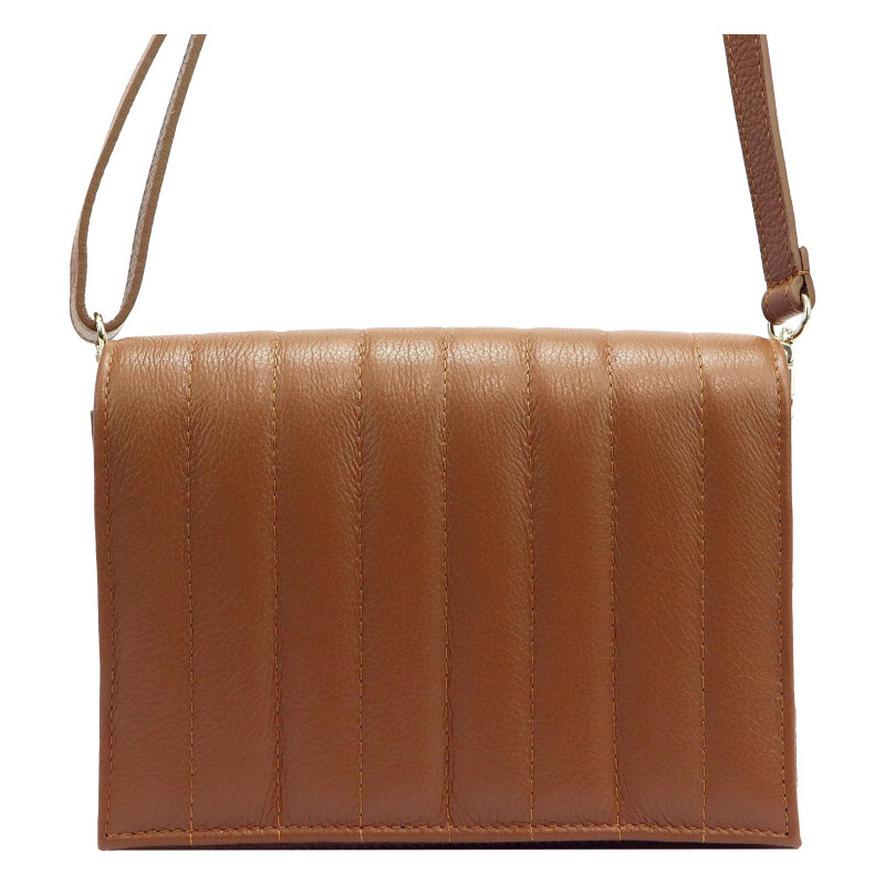 Kožená kabelka Luka hnedá KZ49800 62179766