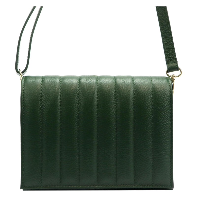Kožená kabelka Luka zelená KZ49797 62179767