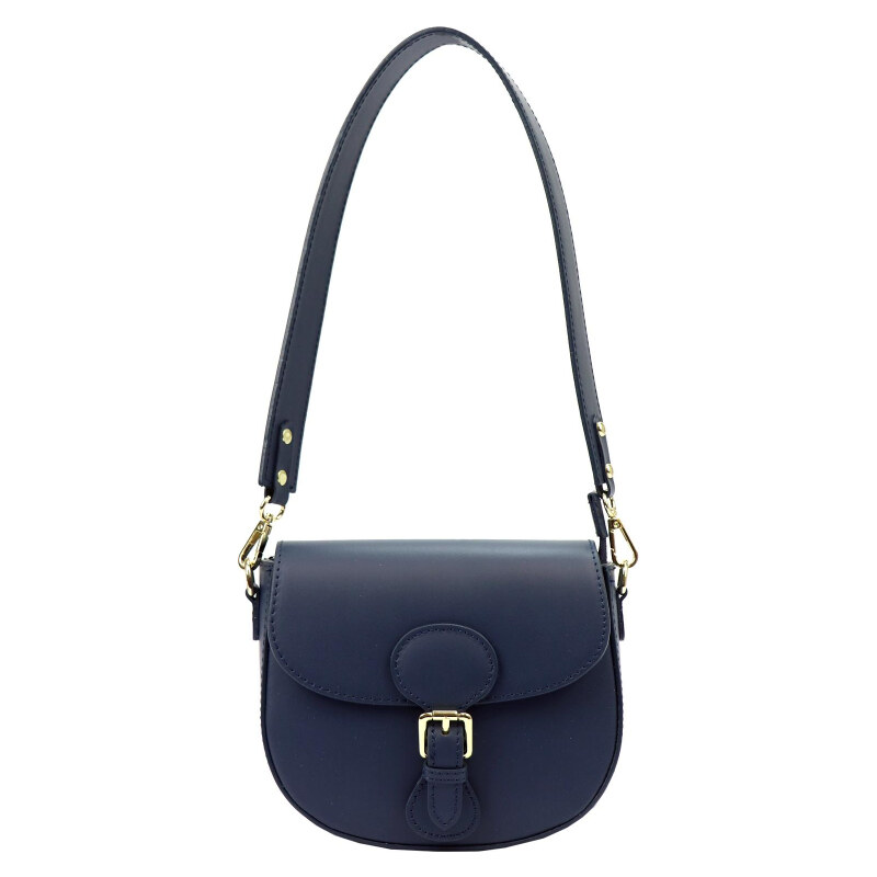 Kožená kabelka Luka modrá KZ47854 62179783