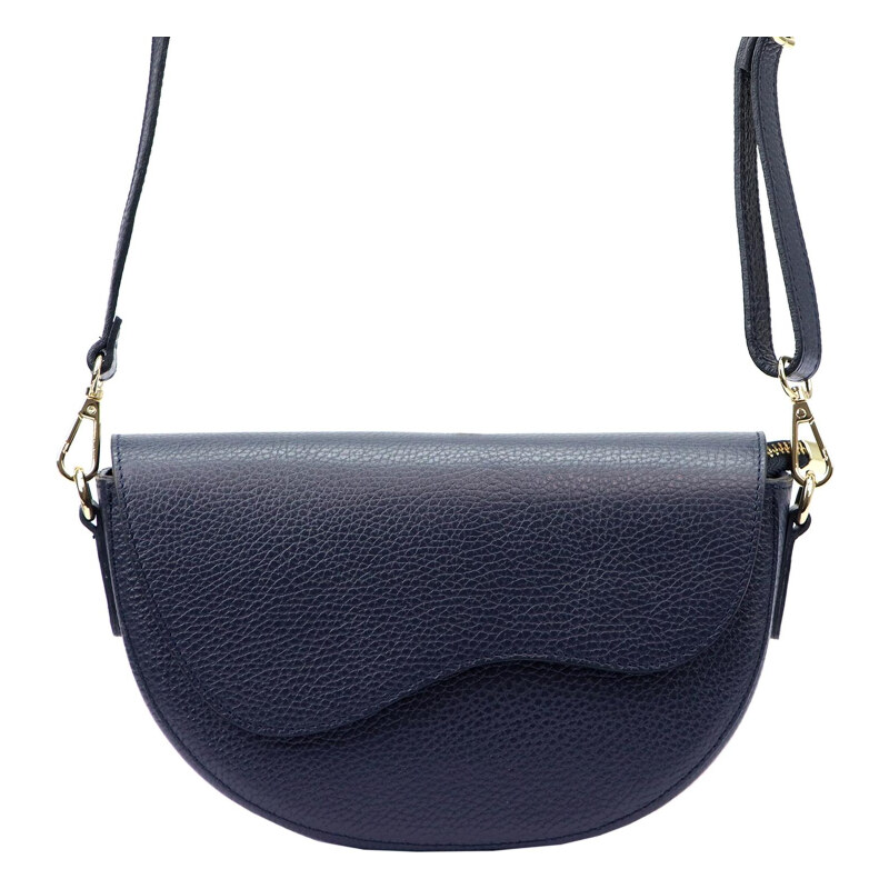 Kožená kabelka Luka modrá KZ49461 62179822