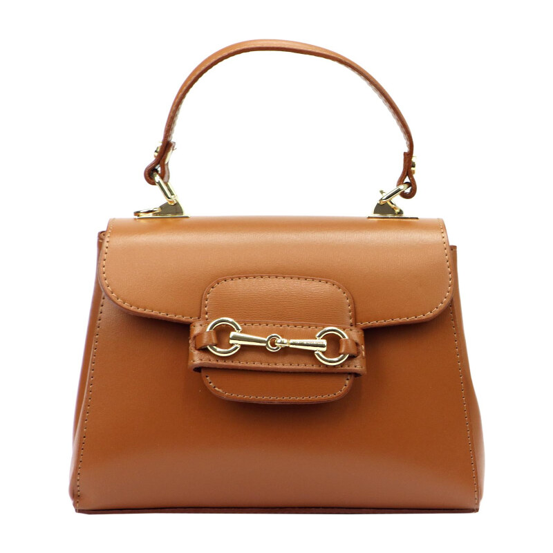 Kožená kabelka Luka hnedá KZ48912 62179837