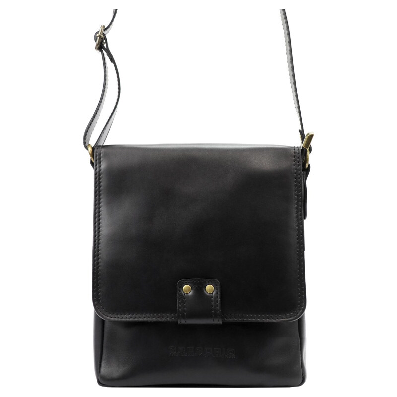 Pánska kožená taška Gregorio čierna KZ48627 62179853