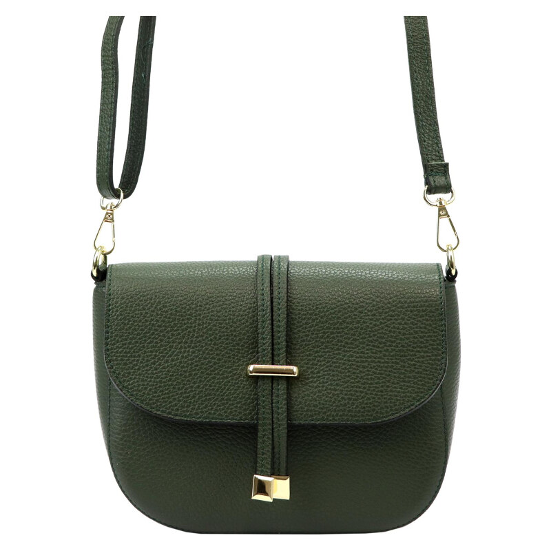 Kožená kabelka Luka zelená KZ48225 62179877