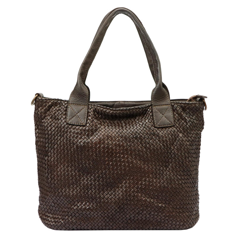 Kožená kabelka VS hnedá KZ47886 62179891