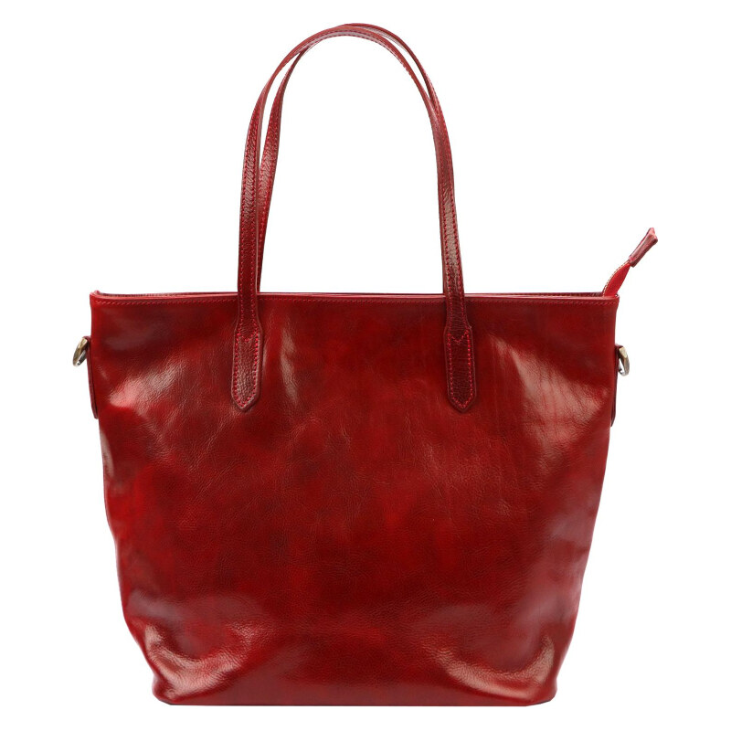 Kožená kabelka Marco červená KZ47868 65764880