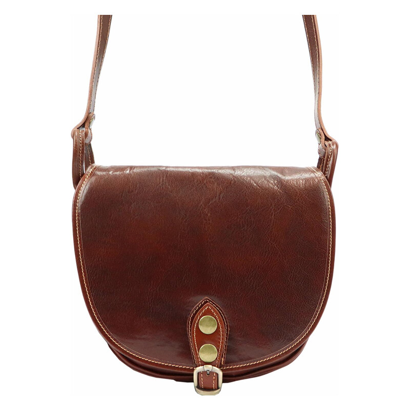 Kožená kabelka Florence hnedá KZ47151 62179910