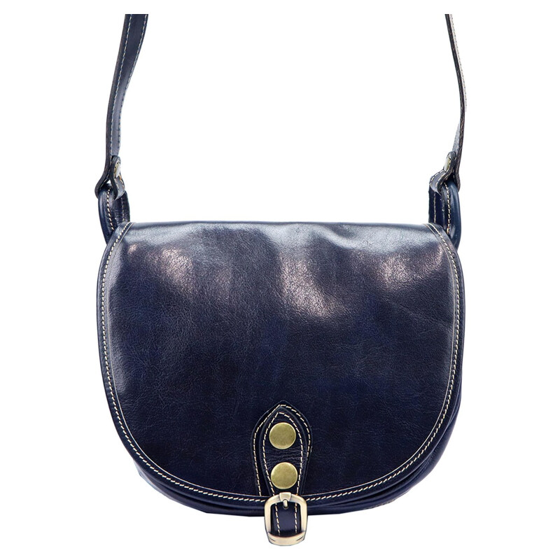 Kožená kabelka Florence modrá KZ47150 62179911