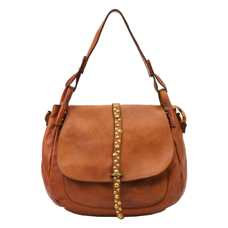 Kožená kabelka VS hnedá KZ47105 64168995