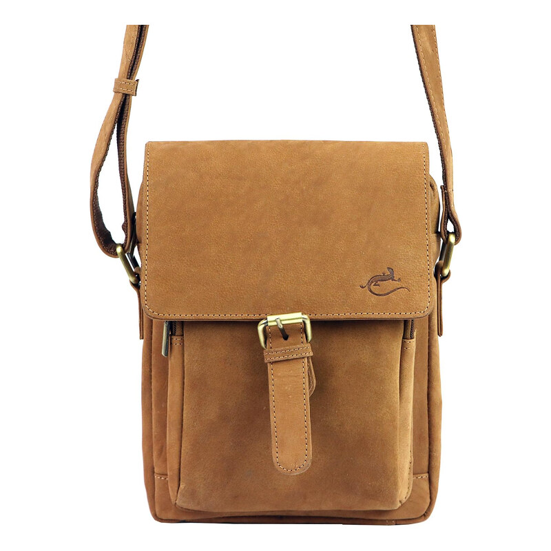 Pánska kožená taška Andreas hnedá KZ42445 62180063