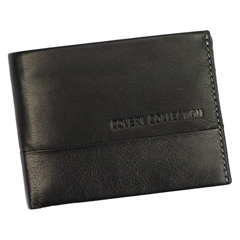 Pánska kožená peňaženka Coveri čierna KZ41415 62180090