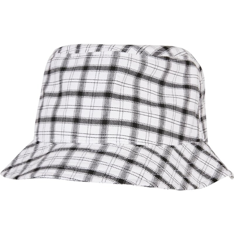 Flexfit Check Bucket Hat White/Grey 50664334