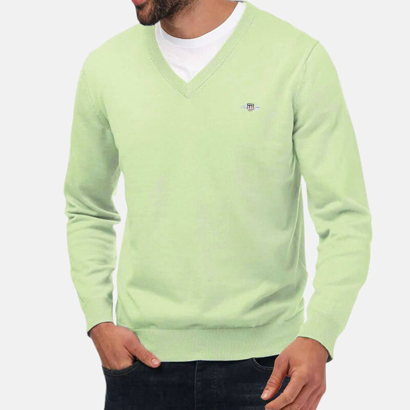 Světle zelený svetr Gant 55834 52640735