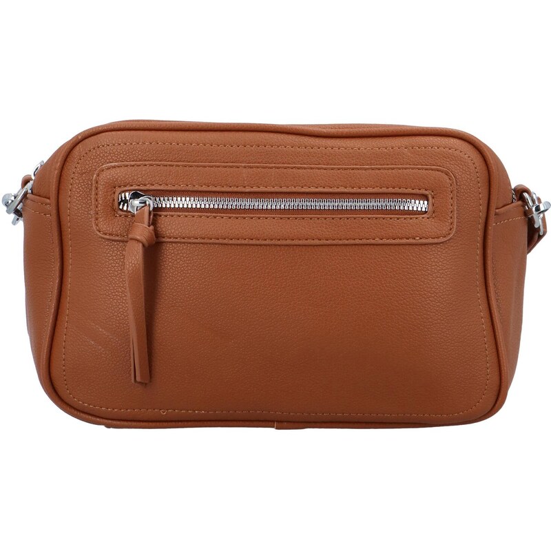 Dámska crossbody kabelka hnedá - Paolo bags Tselmega hnedá 52653875