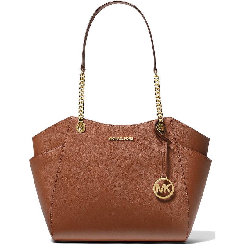 Michael Kors Kabelka Jet Set Large Saffiano Shoulder Bag Luggage 63717804