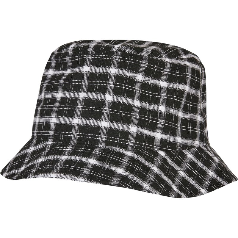 Flexfit Check Bucket Hat Black/Grey 50564516