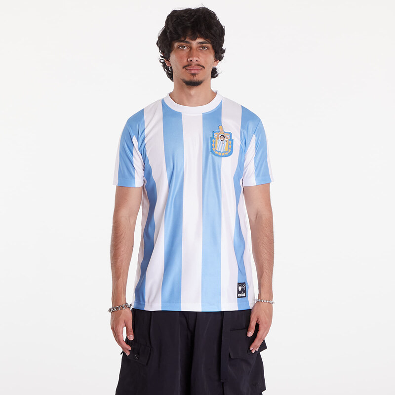 Dres COPA x Maradona Argentina 1986 Retro Football Shirt UNISEX White/ 52662596