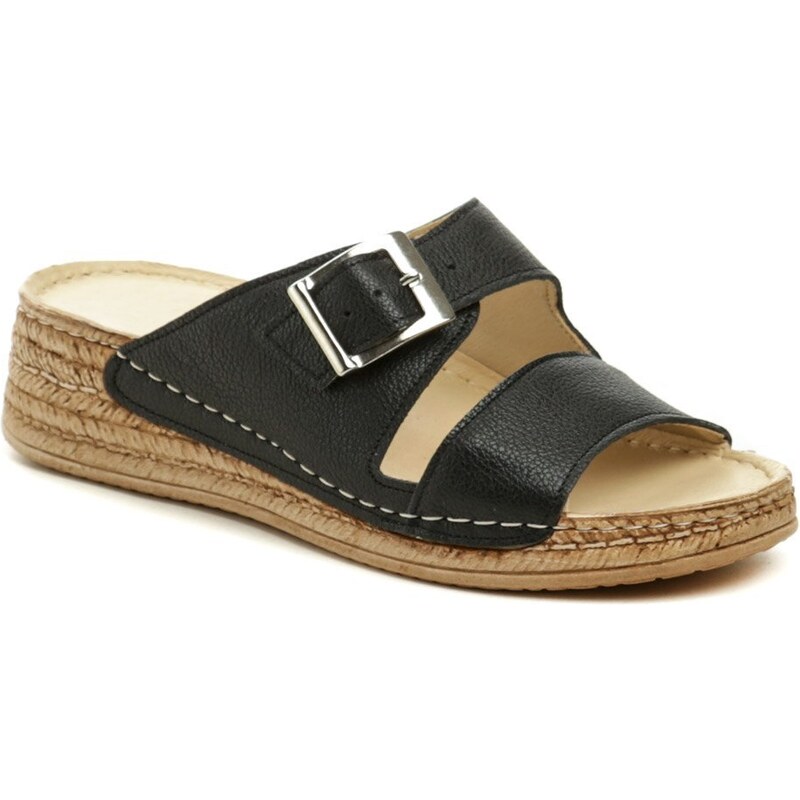 MintakaCZ Mintaka 41015-25 čierne dámske nazúvaky na kline 52674212