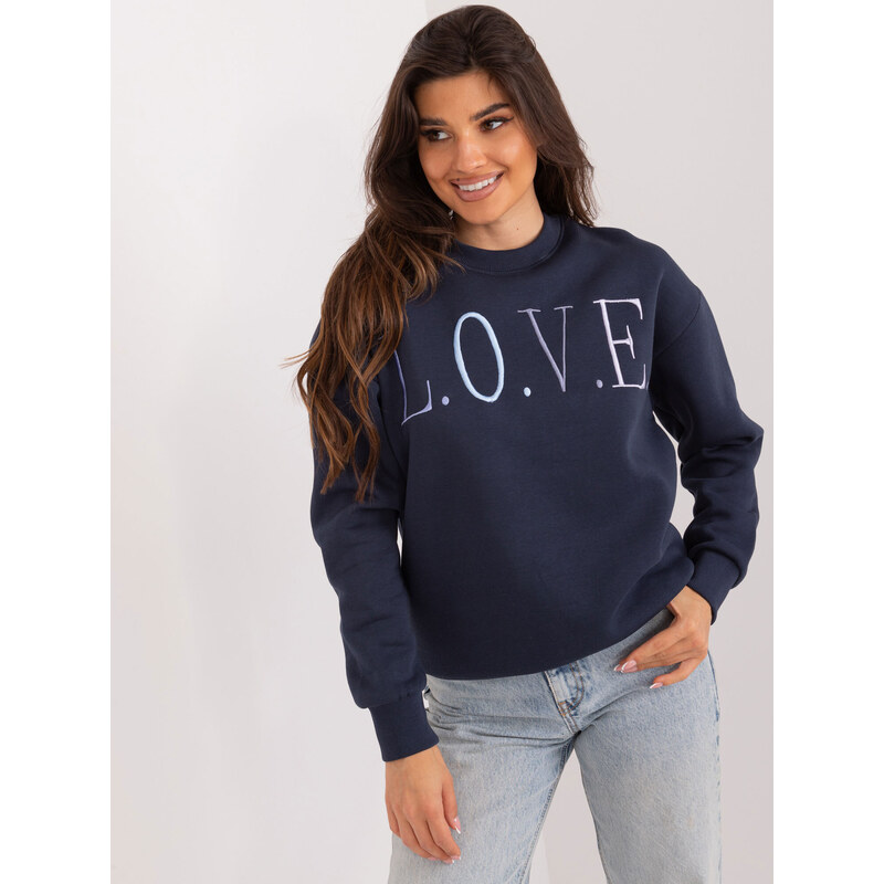 Sublevel Sweatshirt-D10606BA02565C-navy blue 64792515