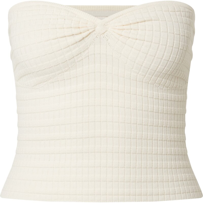 LeGer by Lena Gercke Vyšívaný top Cathleen prírodná biela 54323294