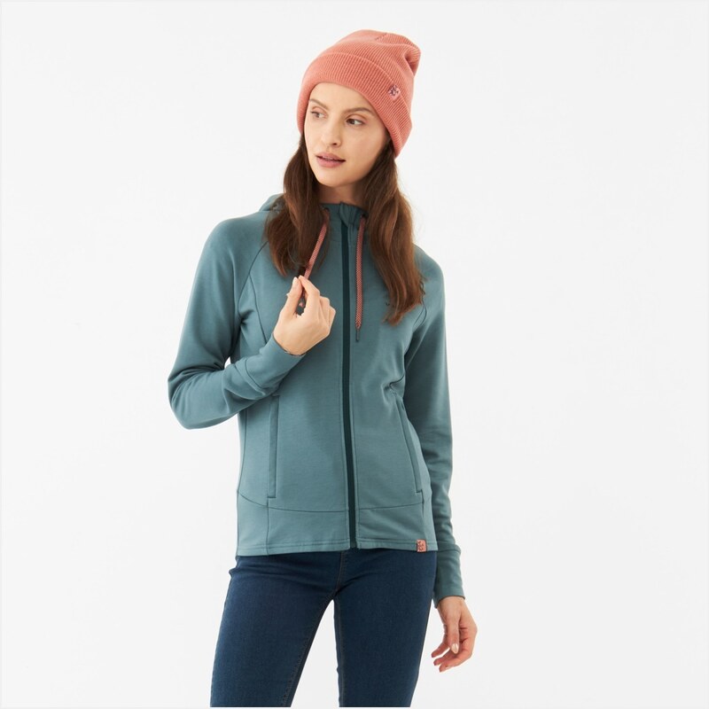 Dámska mikina Viking LONETREE zelená 44277466