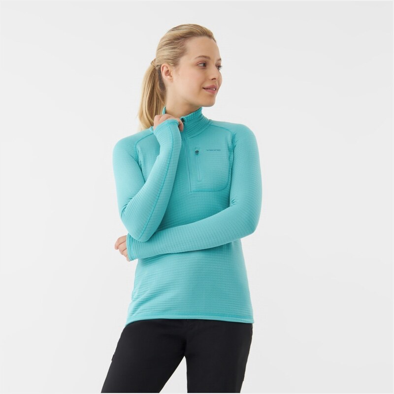 Dámska funkčná mikina Viking ADMONT tyrkysová 36576699