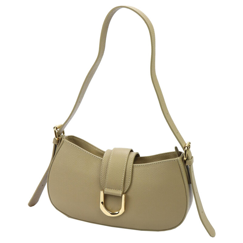 Kožená kabelka Luka béžová KZ53881 62179411