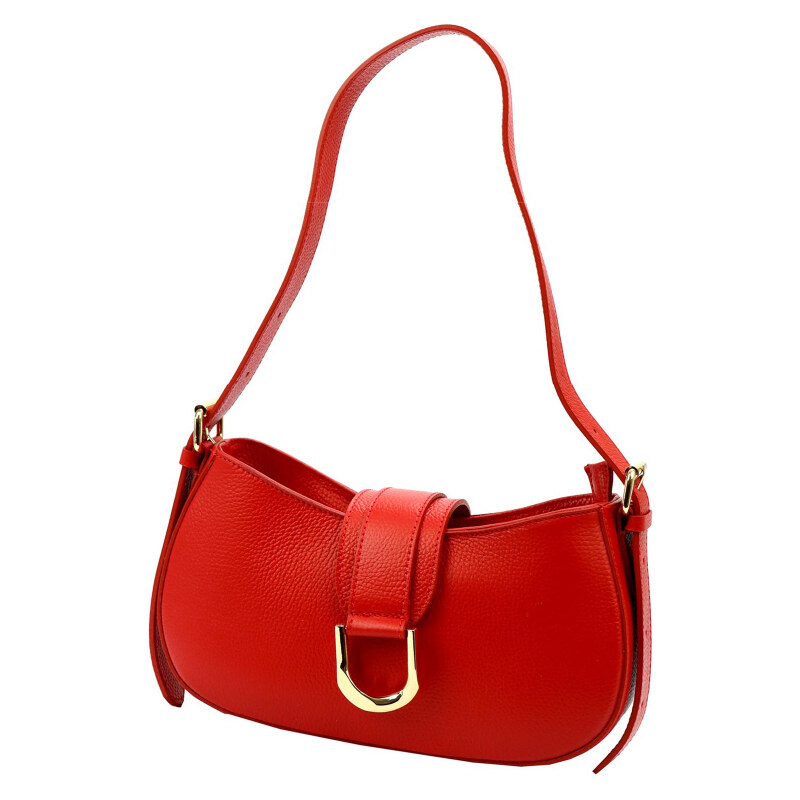 Kožená kabelka Luka červená KZ53878 62179421