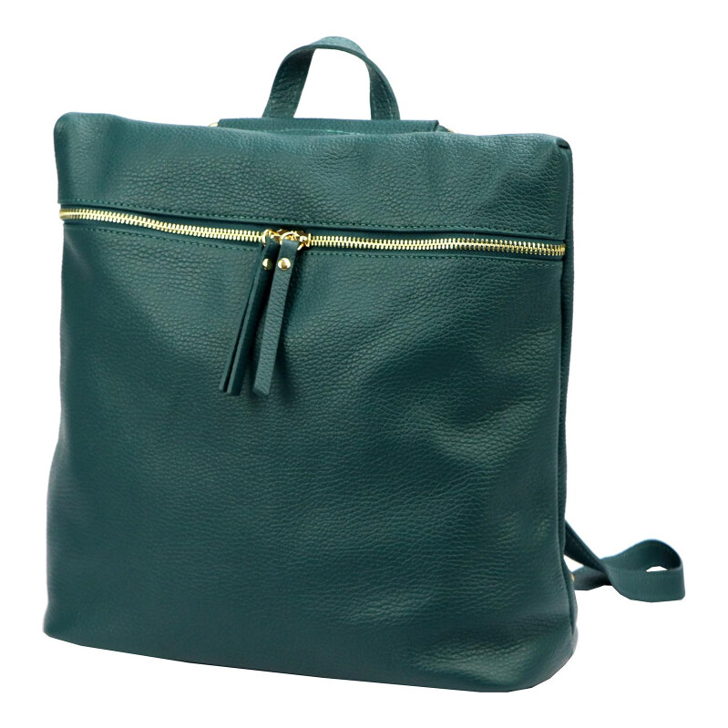 Kožený batoh Luka petrolejový (KZ53676) 10,5l 62178649