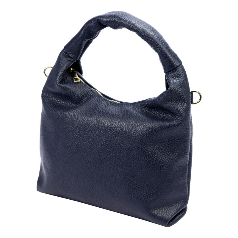 Kožená kabelka Luka modrá KZ53685 62179431