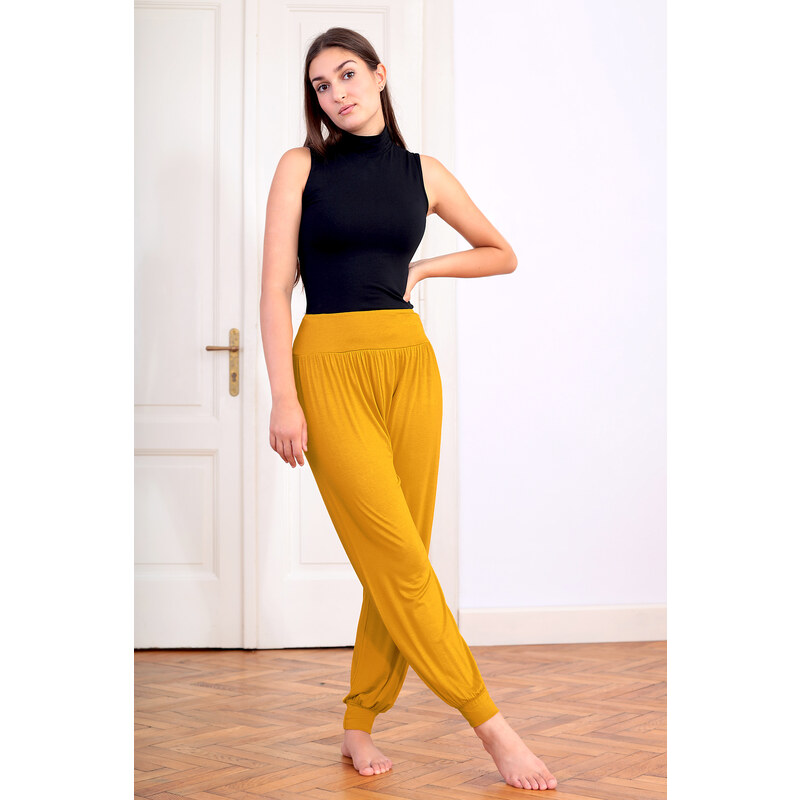 Glara Jednofarebné dámske harémky 52696613