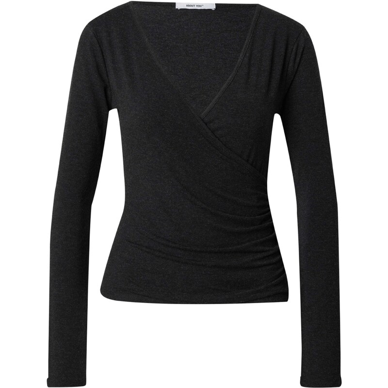 ABOUT YOU Tričko Shirin sivá melírovaná 53886830