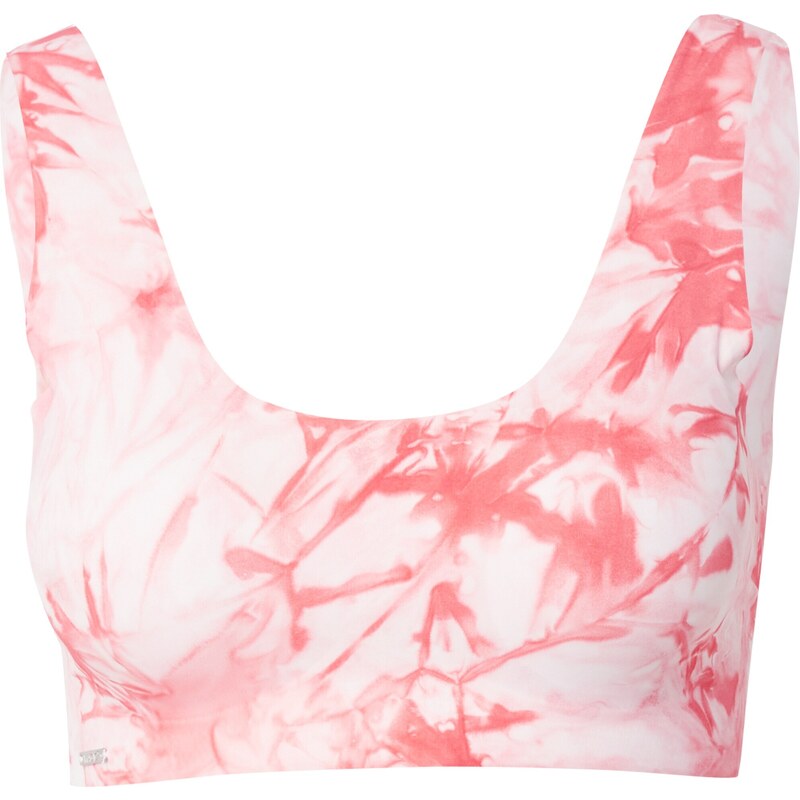 MAGIC Bodyfashion Podprsenka pastelovo červená / biela 55888273