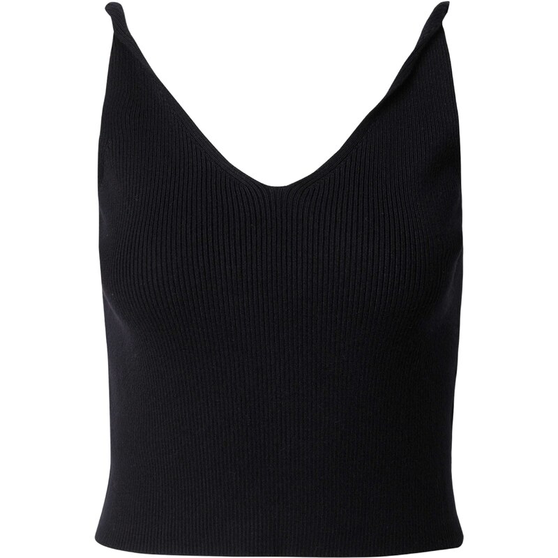 ABOUT YOU x Toni Garrn Vyšívaný top Alexis čierna 54292861